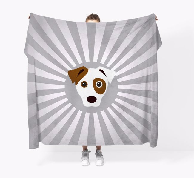 'Sun Rays' - Personalised {breedFullName} Blanket